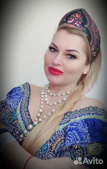 Ободок кокошник 