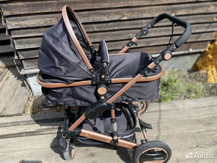 Коляска 2 в 1 wisesonle