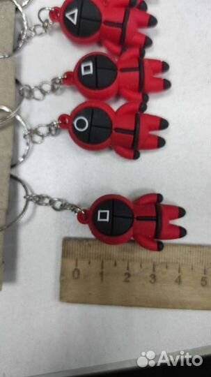 Игра в кальмара брелок