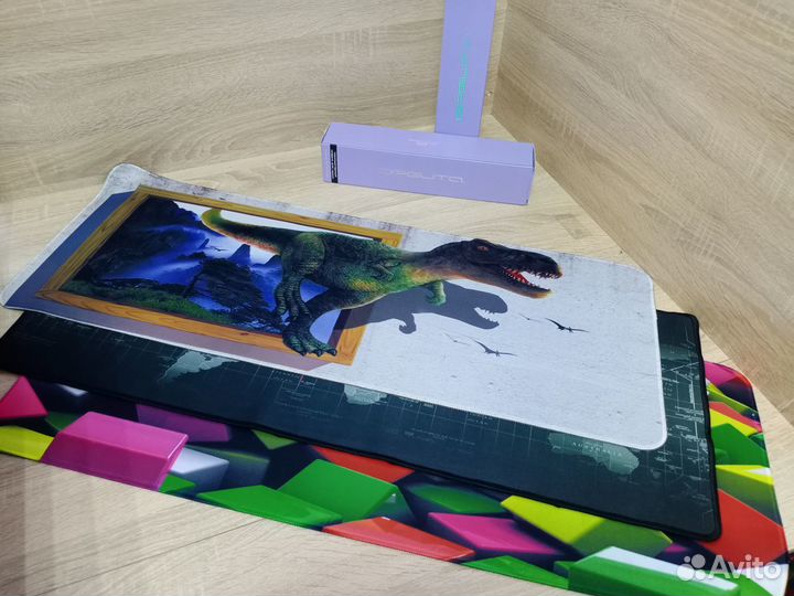 Новые Коврики для мыши и клавиатуры 30х80см