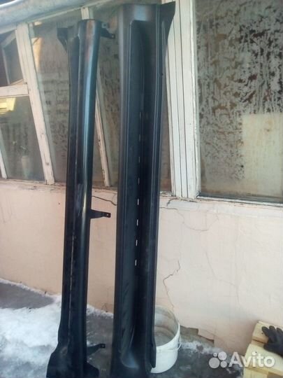 Пороги для Тойота Ланд Крузер Prado 150