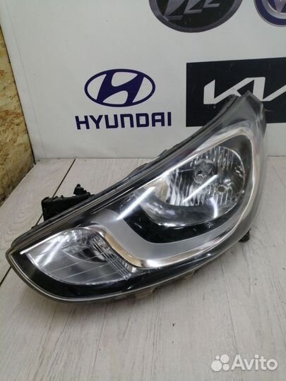 Фара Hyundai solaris Лев