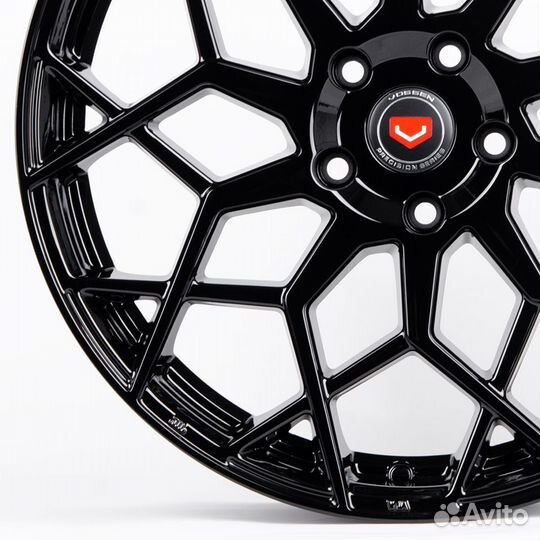 Диски R19 Vossen HF-2 5-114,3 ET35 J8,5 d73,1 чёрн