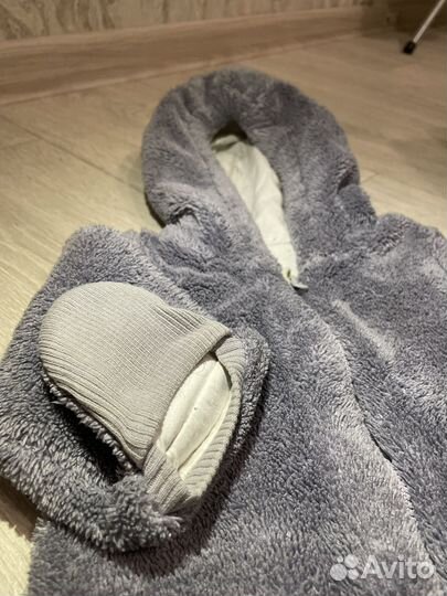 Комбинезон для новорожденного теплый