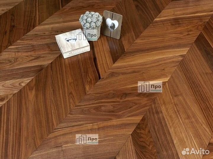 Паркетная доска орех американский