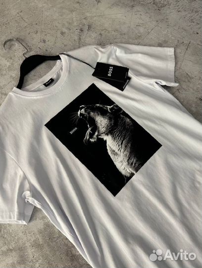 Футболка Hugo Boss пантера