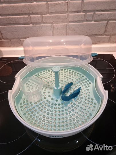 Стерилизатор для детских бутылочек для свч Kitfort