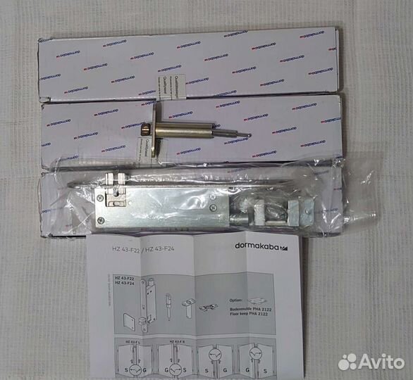 HZ 43-F22/24 dorma шпингалет. фоп Hafele