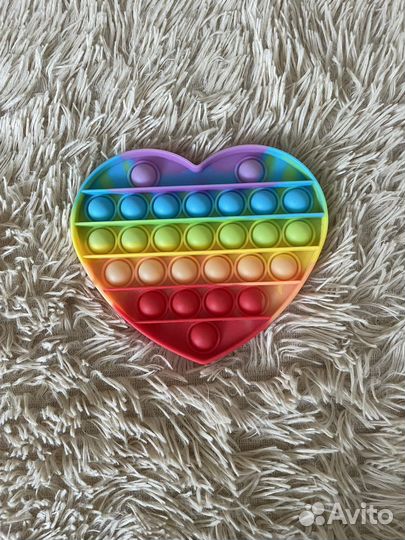 Игрушка поп ит, радужная