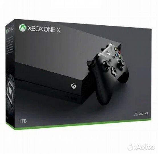 Игровая приставка Microsoft Xbox One X 1000 гб HDD