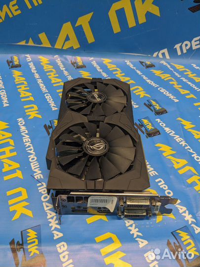 Видеокарта asus AMD Radeon RX 470 strix OC 8GB