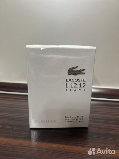 Мужская туалетная вода Lacoste L.12.12
