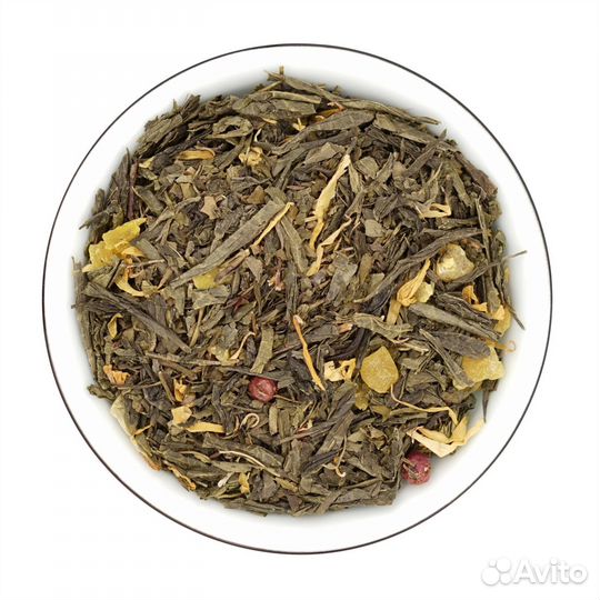 Зеленый чай ароматизированный