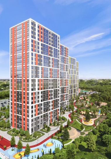 2-к. квартира, 65,5 м², 9/25 эт.