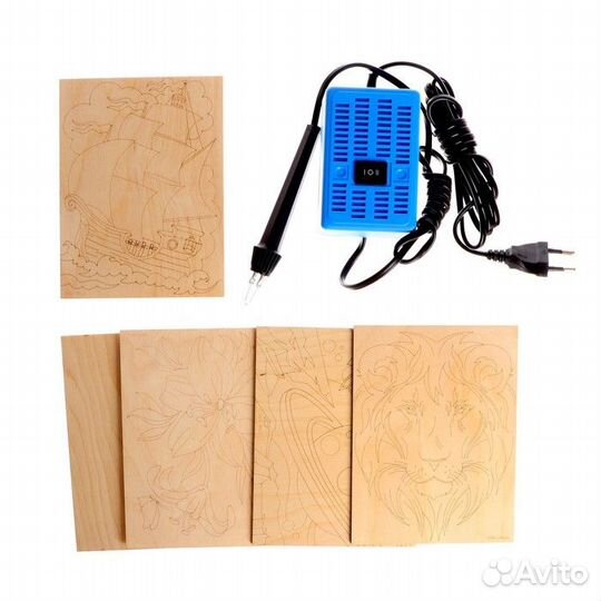 Электроприбор для выжигания по дереву «Узор 10К»