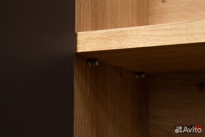 Ирис 18.404.01 шкаф навесной с зеркалом дуб артиса