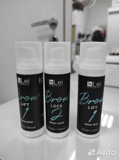 Inlei набор для ламинирования бровей lift и lock