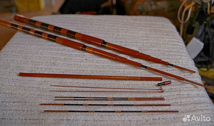 Тинкара - япнск. бамбук. удочка 1930гг