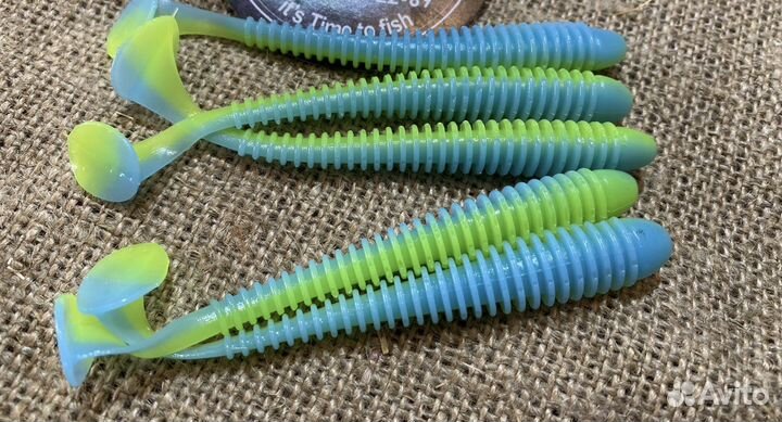 Силиконовые приманки Swing Impact 100 мм