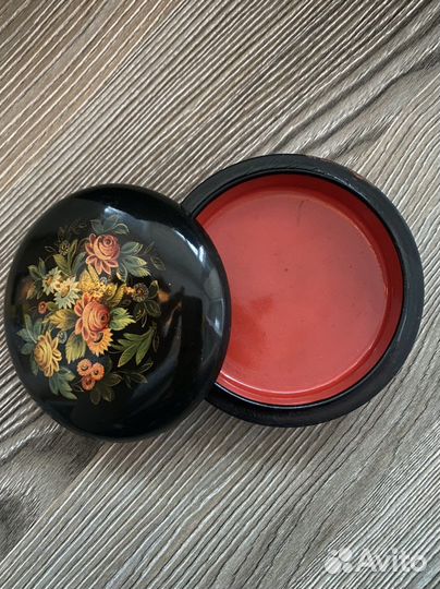 Шкатулка Мстёрская миниатюра 70-е гг. хх века