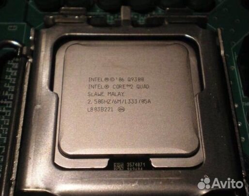 Процессор intel 4 ядра s775 Core2Quad Q9300