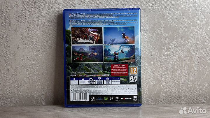 Biomutant ps4 Новый диск