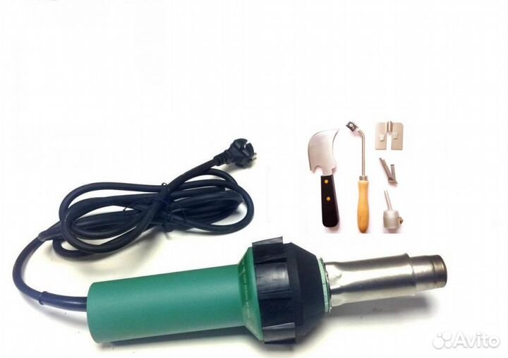 Фен для сварки линолеума в полном наборе