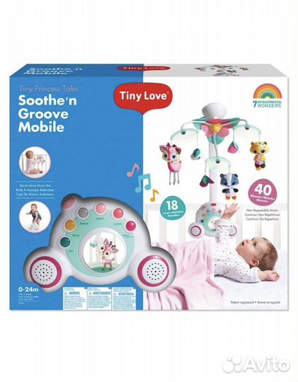 Мобиль музыкальный Tiny Love Бум бокс новый