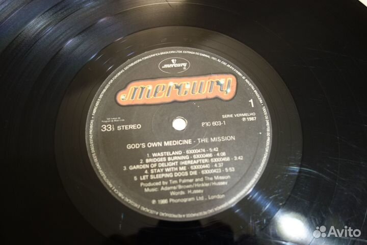 LP The Mission – Gods Own Medicine (Brazil)