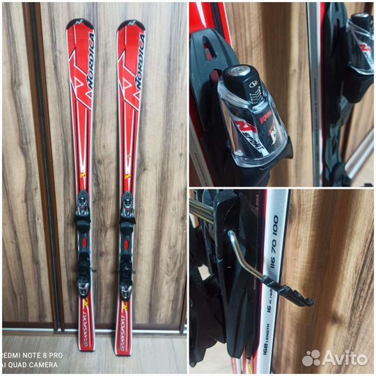 Горные лыжи Nordica 167см