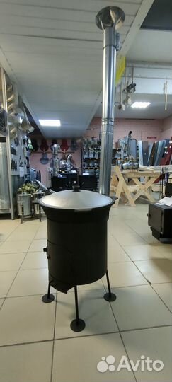 Казан и печь