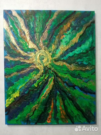 Интерьерная картина, Холст абстракция