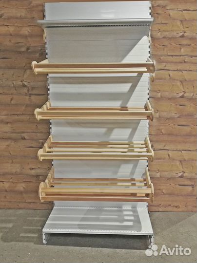 Стеллаж торговый Нордика и Водолей в наличии