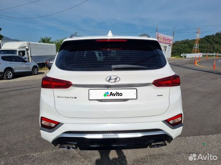 Hyundai Santa Fe 2.2 AT, 2019, 11 000 км