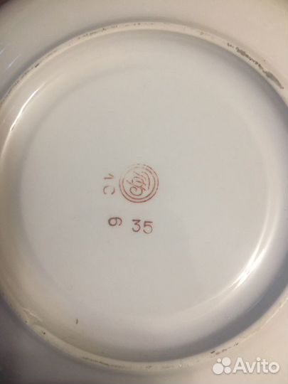 Блюдце от чайной пары
