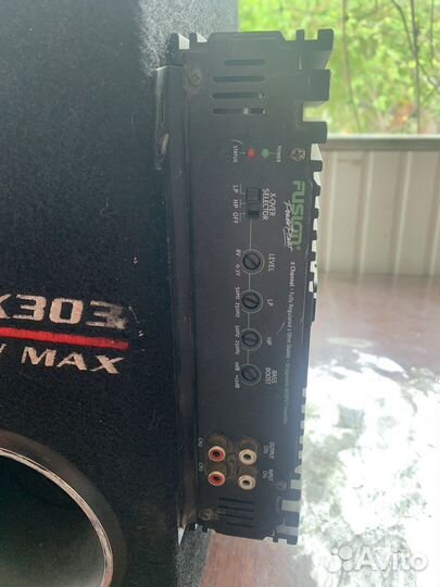 Сабвуфер и усилитель