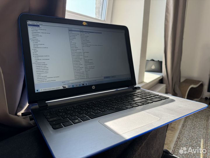 Ноутбук HP 8GB/1GB/i5/ssd500gb pavilion 15-ab014ur