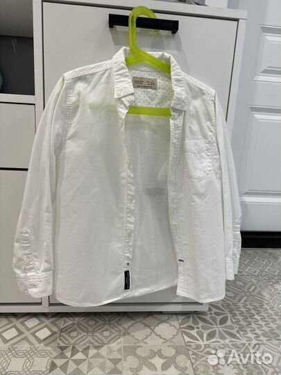Рубашка zara для мальчика 122