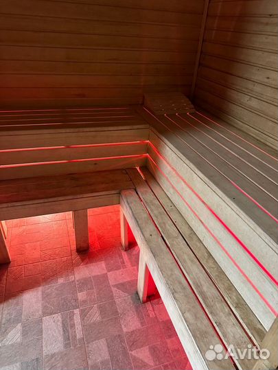Русская баня на дровах