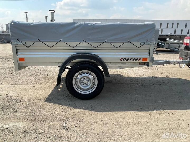 Прицеп Спутник 2040х1300х330 с тентом