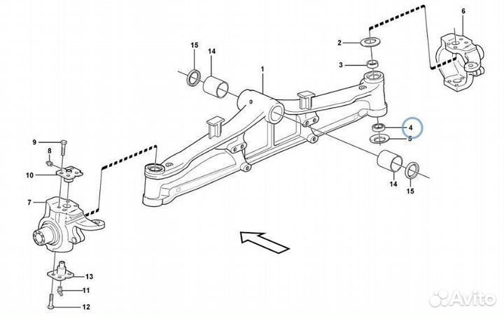 11988148 (VOE11988148) Подшипник шкворня