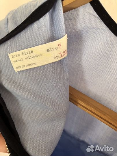 Платье для девочки zara 122