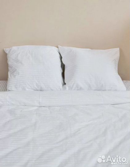 Постельное белье сатин-страйп под заказ, Оптом