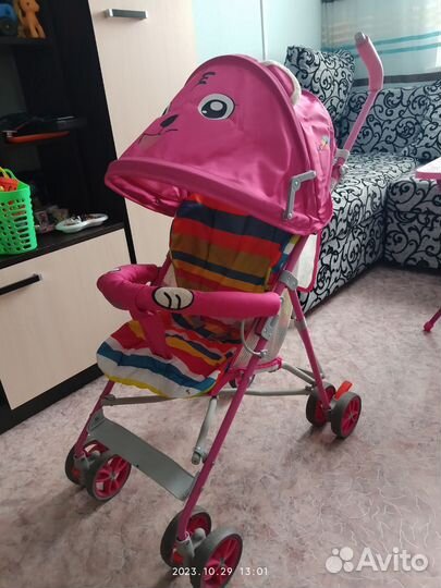 Коляска трость