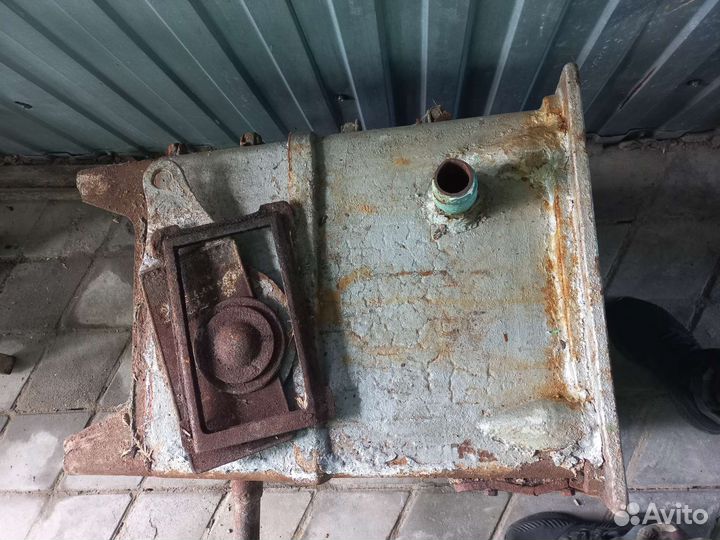 Печь буржуйка чугунная СССР