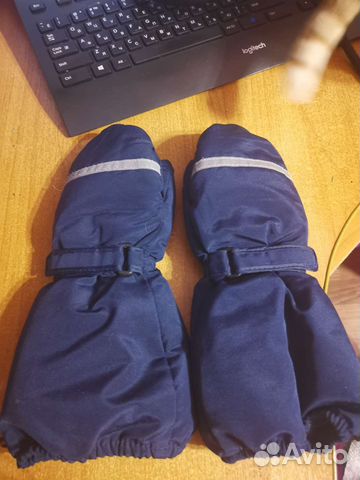 Варежки краги зимние детские