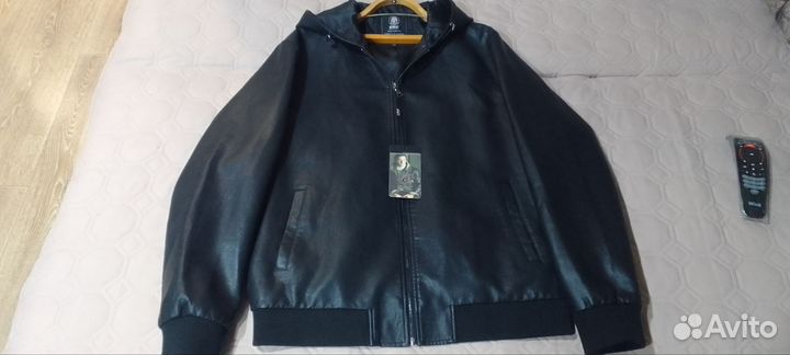 Кожаная куртка мужская