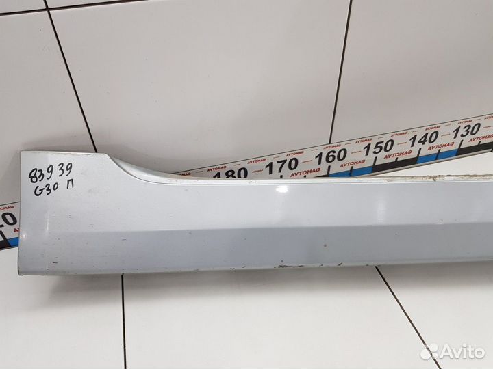 Накладка порога правая (универсал) (BMW 5)