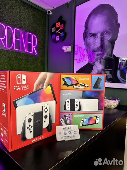 Новая Nintendo switch Oled Белая