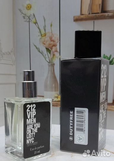 Carolina Herrera 212 VIP Men 25 мл миник